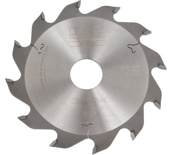 Диск для пазов 150x30 мм, Z12, B=4 WOODWORK 28.150.04 1