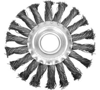 Щетка дисковая, витая, 115 мм VOREL6982