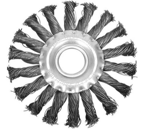 Щетка дисковая, витая, 115 мм VOREL6982