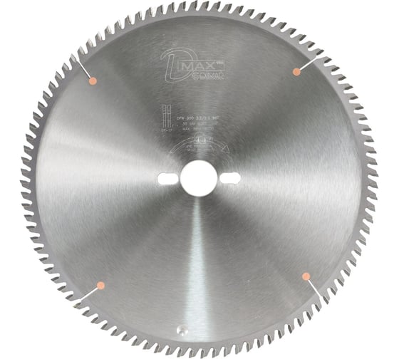 Диск пильный по ДСП и мдф 350x30x3.5 мм, Z84, двойной ресурс Dimar 95005006 1