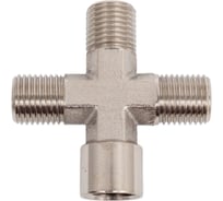 Переходник 1259/2 крест 1/4"MMMF PATRIOT 830900015