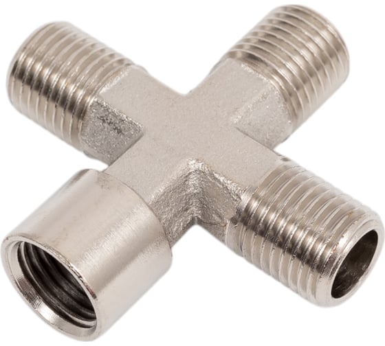 Переходник 1259/2 крест 1/4"MMMF PATRIOT 830900015