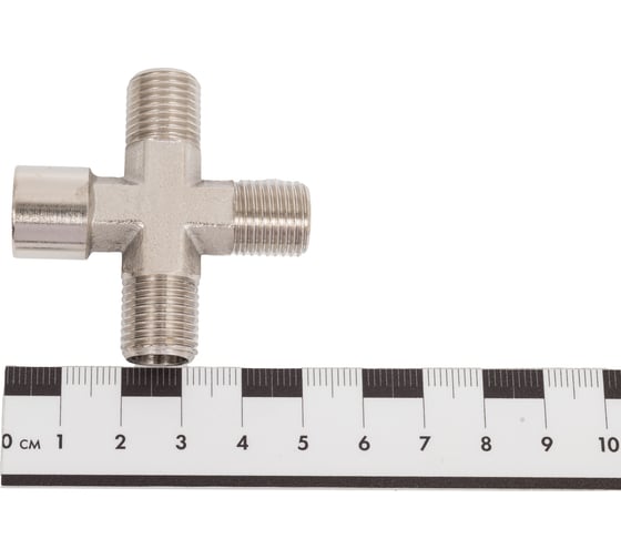 Переходник 1259/2 крест 1/4"MMMF PATRIOT 830900015