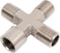 Переходник 1259/2 крест 1/4"MMMF PATRIOT 830900015 2