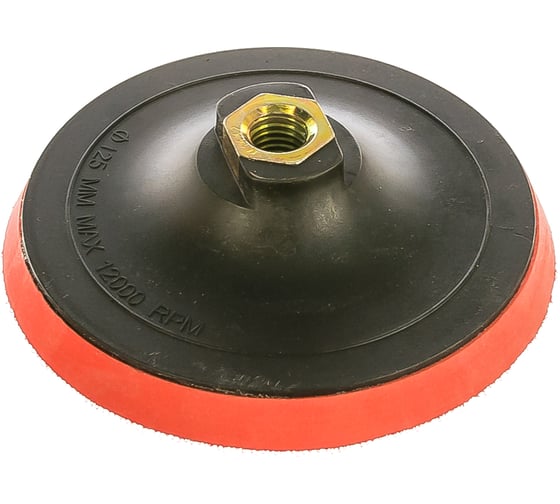 Насадка резиновая под абразивный диск Velcro, с гайкой М14 на УШМ Targ 663301 1