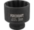 Головка ударная тонкостенная 12-гранная 36 мм, 1/2"DR Forcekraft FK-44836TH(56095) 1