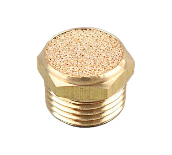 Пневмоглушитель, наруж.резьба 3/8", латунь, тип BSLM TITAN LOCK TLP-BSLM-03 1