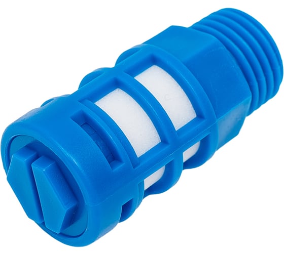 Пневмоглушитель пластиковый тип PSL, наруж. резьба 1/4" TITAN LOCK TLP-PSL-02
