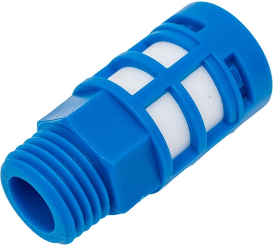 Пневмоглушитель пластиковый тип PSL, наруж. резьба 1/4" TITAN LOCK TLP-PSL-02