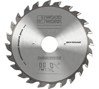 Диск пильный для подрезного узла 120x22 мм, 12+12T, A=10° FT WOODWORK 41.120.22