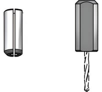 Втулка для сверла 6 мм в присадочный патрон 10 мм, 23 мм WPW TK10060