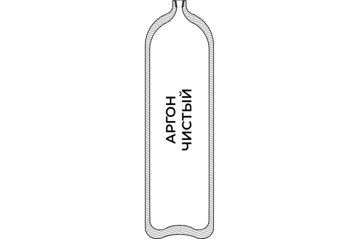 Баллон для аргона 10-150У (ВД / W27,8) ГОСТ 949 УЗГПО 3-10L-150U-2-W27 -  выгодная цена, отзывы, характеристики, фото - купить в Москве и РФ