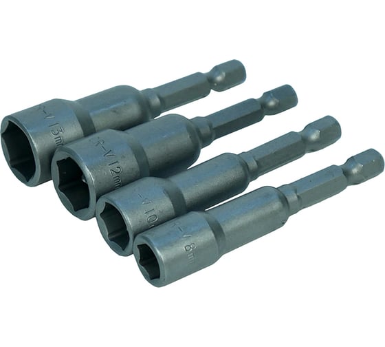 Наборы головок 8, 10, 12, 13х65 мм Sturm 1041-05-S4