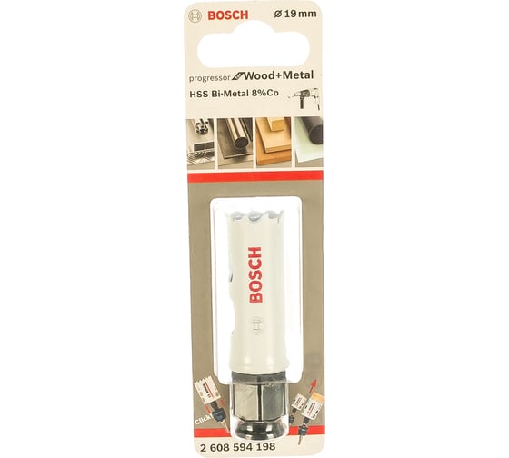 Коронка BiM PROGRESSOR (19 мм) Bosch 2608594198