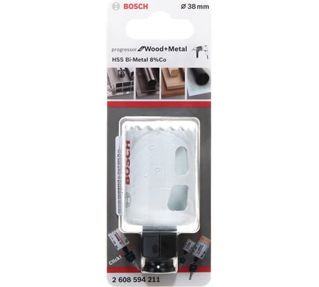 Коронка BiM PROGRESSOR (38 мм) Bosch 2608594211