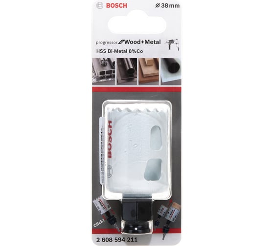 Коронка BiM PROGRESSOR (38 мм) Bosch 2608594211 1