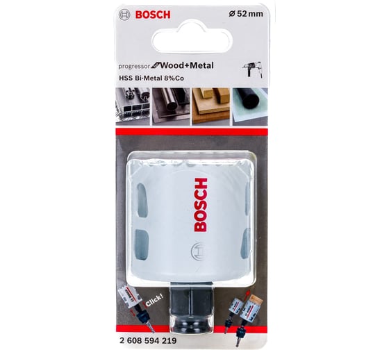 Коронка BiM PROGRESSOR (52 мм) Bosch 2608594219