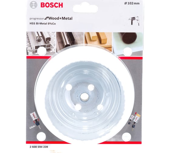 Коронка BiM PROGRESSOR (102 мм) Bosch 2608594239