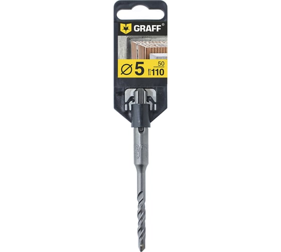 Бур по бетону (5х50х110 мм; SDS-plus) GRAFF GSPD05110