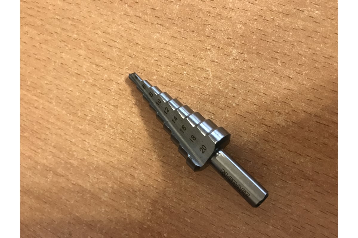 Сверло ступенчатое по металлу (4-20 мм; Р6М5; блистер) GRAFF GMSD420 ...