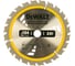 Пильный диск CONSTRUCT 184х20 мм, 24Т, ATB +18град DEWALT DT1951 2