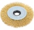 Кордщетка дисковая латунная 100 мм для УШМ Forsage F-BWF00419913) 2