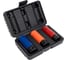 Головки ударные тонкостенные шестигранные 3 предмета, 1/2" DR Forsage F-4032C 1