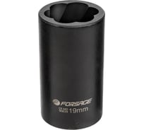 Головка-экстрактор для поврежденных болтов/гаек 19х50 мм, 1/2" DR Forsage F-90619(6823)