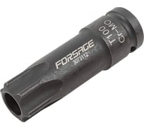 Головка-бита Т100Н с отверстием ударная 1/2" DR Forsage F-3073112(54539)