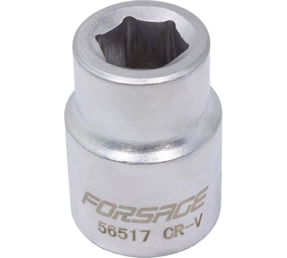 Головка шестигранная 17 мм, 3/4" DR Forsage F-56517(9779) 1