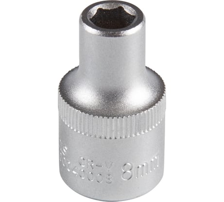 Головка торцевая стандартная шестигранная 8 мм, 1/2"DR AFFIX AF00040008