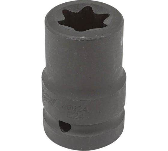 Головка ударная Е24, 3/4" DR Forsage F-46624 (51682) 1