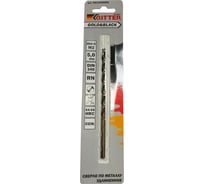 Сверло удлиненное по металлу EC Gold&Black 5 мм, HSS-G M2, DIN 340, RN RITTER PS14305001