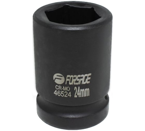 Головка ударная шестигранная 24 мм, 3/4" DR Forsage F-46524(6854)