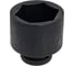 Головка ударная шестигранная 45 мм, 3/4" DR Forsage F-46545(15583) 4