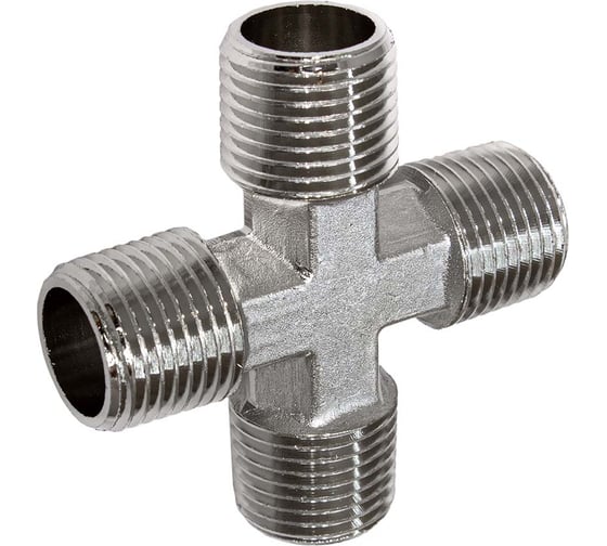 Фитинг крест 1/2нар-1/2нар-1/2нар- 1/2нар PI TOOLS 0762 1