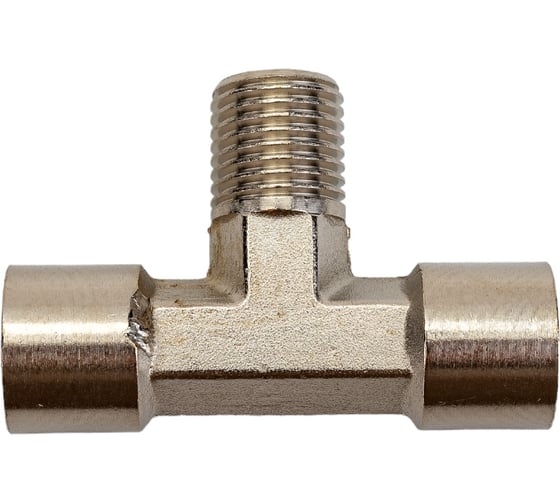 Фитинг тройник T 1/4внутр-1/4нар -1/4внутр PI TOOLS 0632