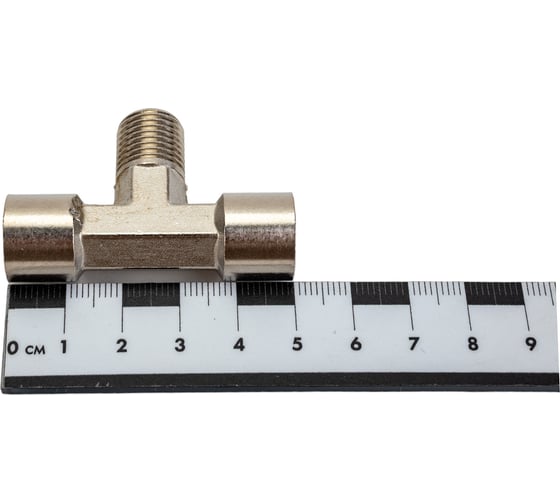 Фитинг тройник T 1/4внутр-1/4нар -1/4внутр PI TOOLS 0632