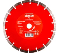 Диск алмазный отрезной сегментный (230х22.2 мм) Elitech 1820.058200