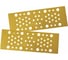Полоска абразивная с пылеотводом GOLD 70х198 мм, Р120, 51 отверстие, 200 шт HOLEX HAS-380129 1