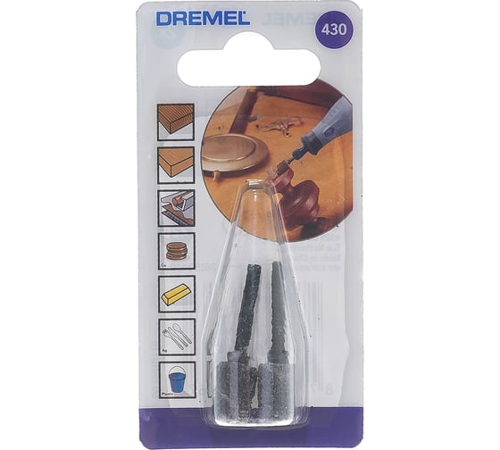 Наждачный вал 6,4 мм, зернистость 60 Dremel 26150430JA 1