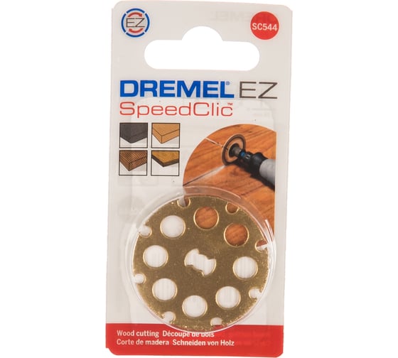 Круг отрезной по дереву 38 мм Dremel SPEED CLIC SC544 2615S544JB