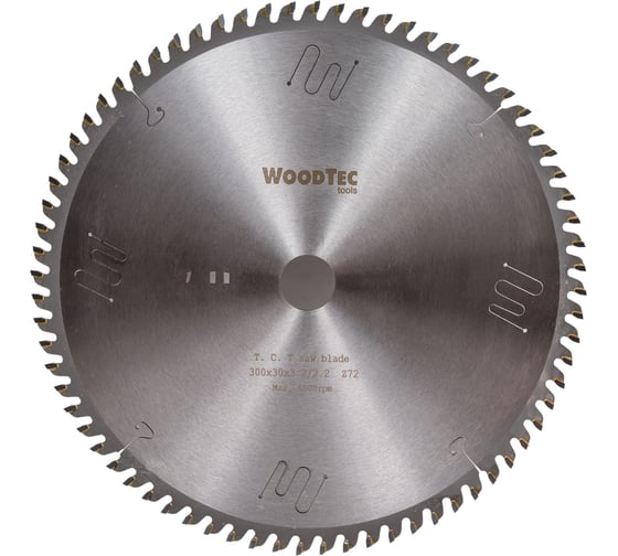 Пила дисковая 300x30x3,2/2,2 Z72 WZ Woodtec PCD ИН 299122 1