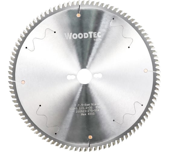 Пила дисковая ф450x30x4,4/3,2 z72 трапеция для пильных центров Woodtec ИН 343339
