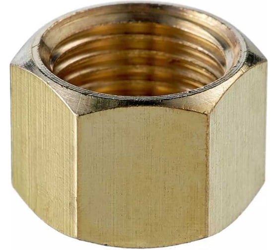 Гайка накидная М16x1.5 (правая, латунь) ПТК 00000028171