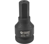 Головка-бита ударная 6-гранная, 17 мм, 3/4"DR Forsage F-26410017MPB(56161)