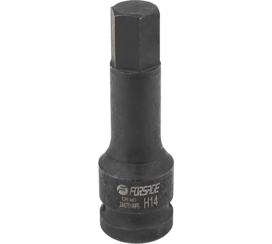 Головка-бита 6-гранная ударная 14 мм, 1/2" Forsage F-24407814MPB(56141)