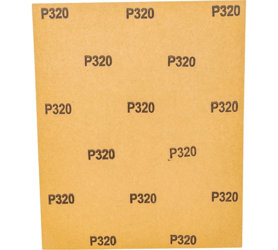 Лист шлифовальный (10 шт; 230х280 мм; P320) Elitech 1820.037400