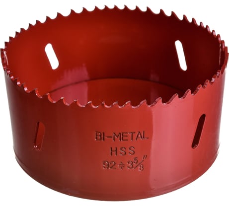 Коронка пильная биметаллическая 92 мм Elitech 1820.063000