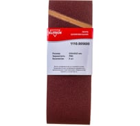 Лента шлифовальная на тканевой основе (3 шт; 100х610 мм; P80) Elitech 1110.005600
